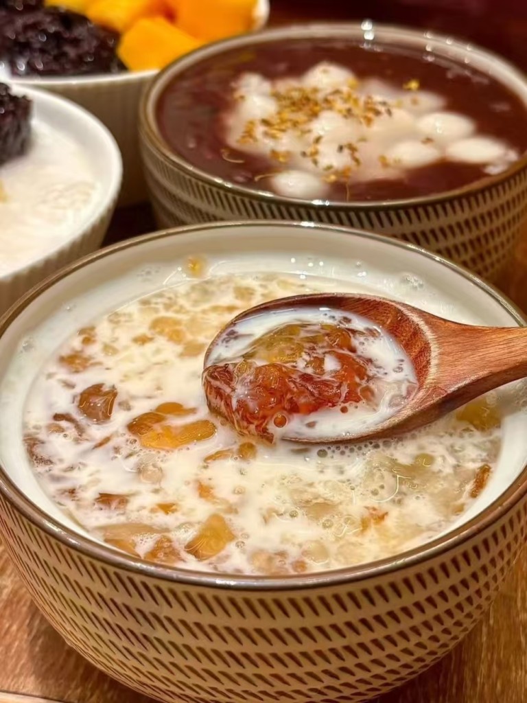 图片[4]-桃胶雪燕炖奶配方-紫寻食集-阿紫姑娘小吃配方网
