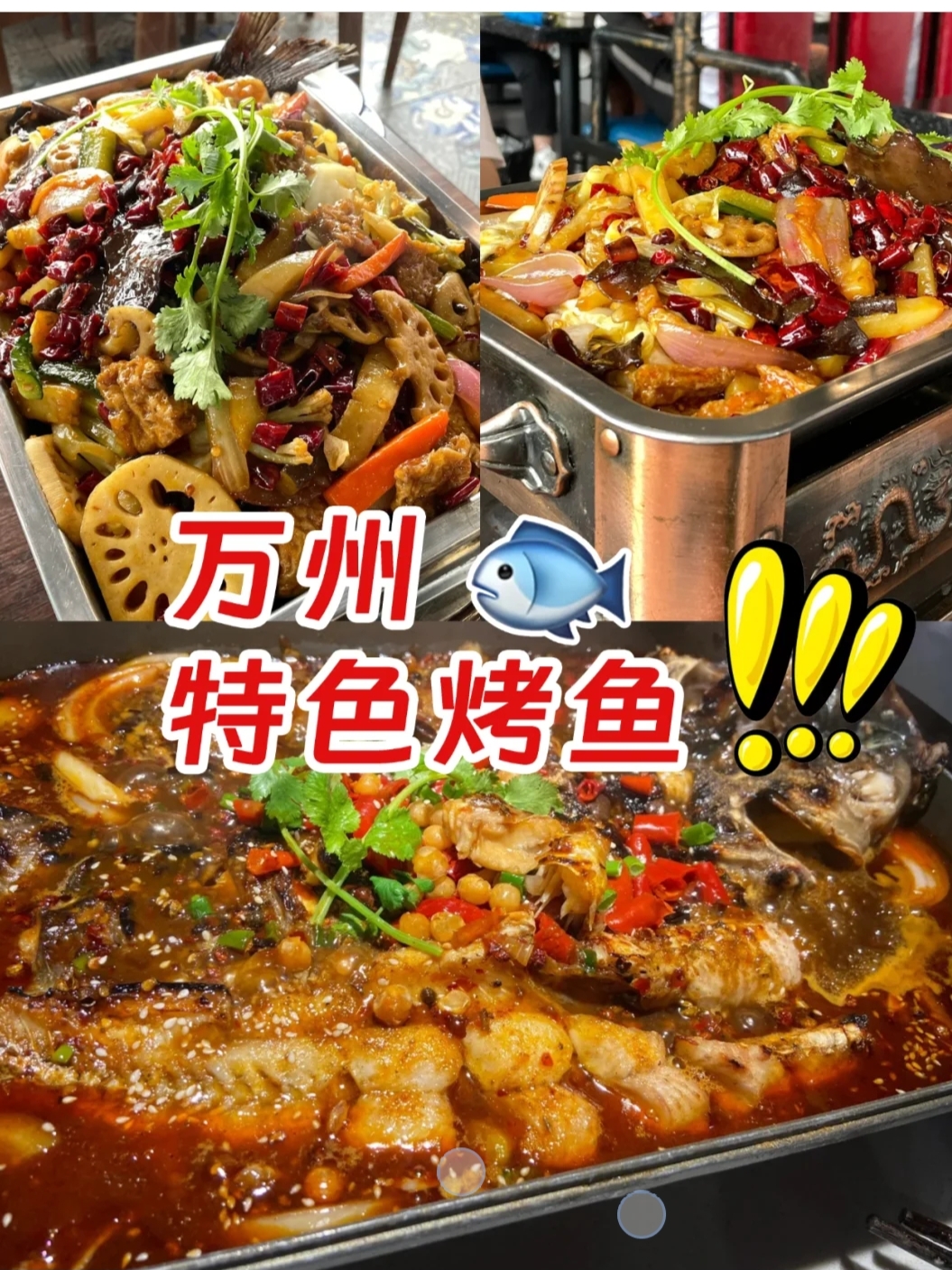 万州特色烤鱼商用配方技术 正宗麻辣酱香泡椒烤鱼摆摊开店教程