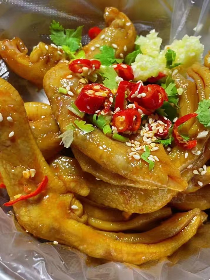 追剧神爪泡鸭爪配方-紫寻食集-阿紫姑娘小吃配方网