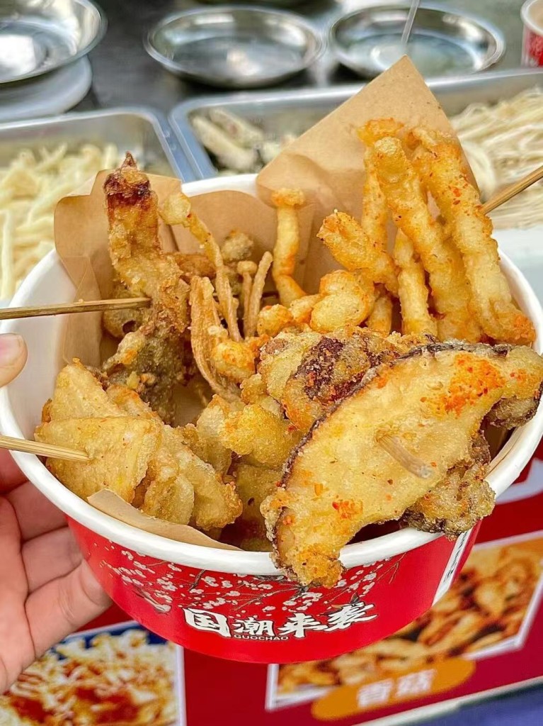 图片[2]-香酥炸蘑菇商用配方技术 外酥里嫩不回软 摆摊开店全套教程