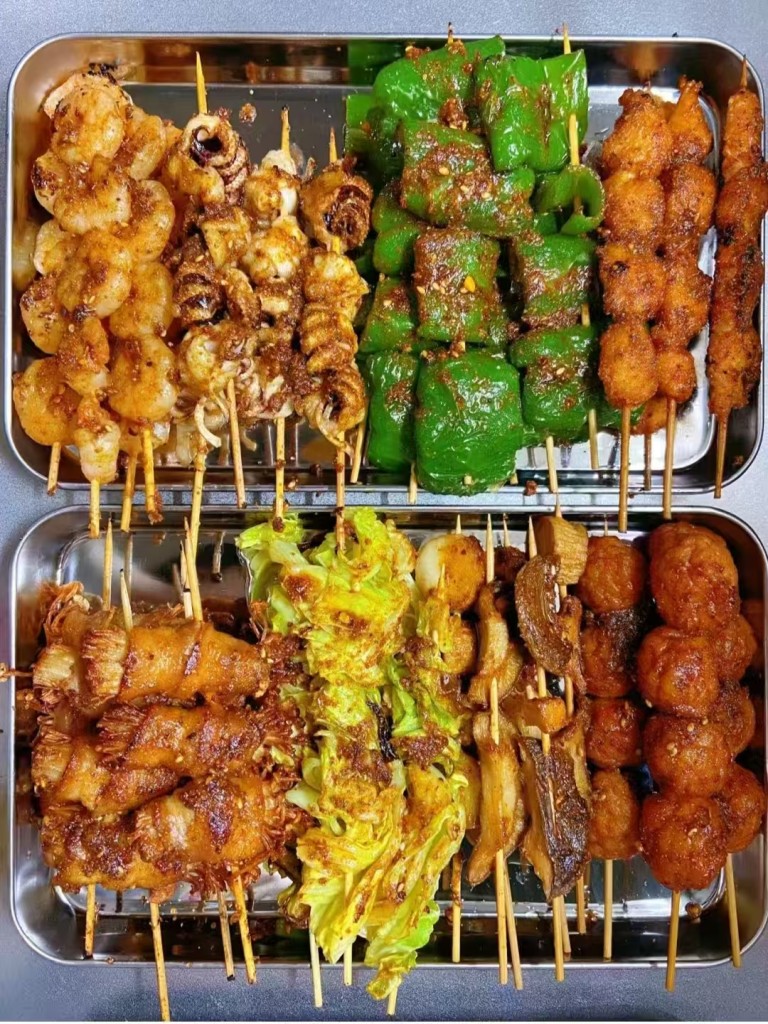 炸串商用配方技术｜外酥里嫩、酱香浓郁夜市地摊爆款-紫寻食集-阿紫姑娘小吃配方网