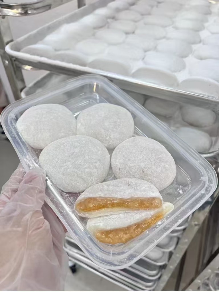 图片[4]-燕麦雪饼商用配方技术 | 摆摊网红甜品 | 爆浆软糯完整教程
